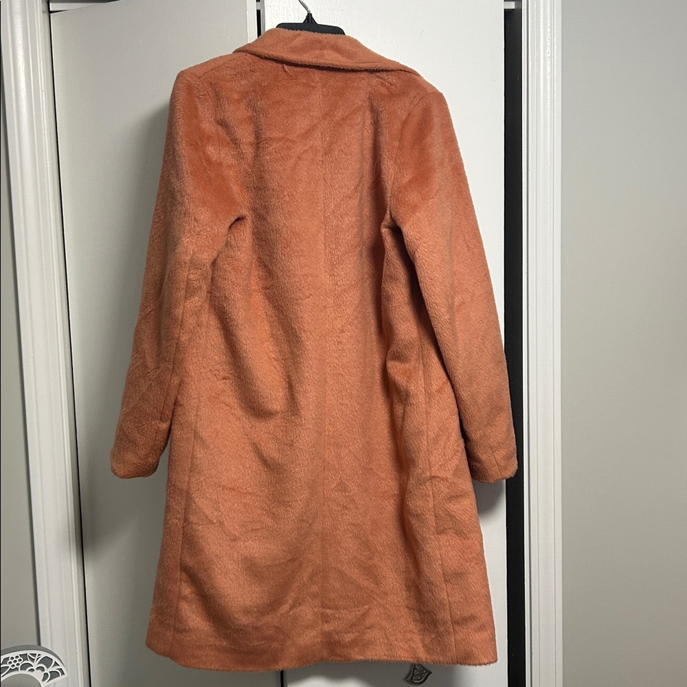 HYFVE Warm Orange Teddy Jacket - Picture 4 of 4